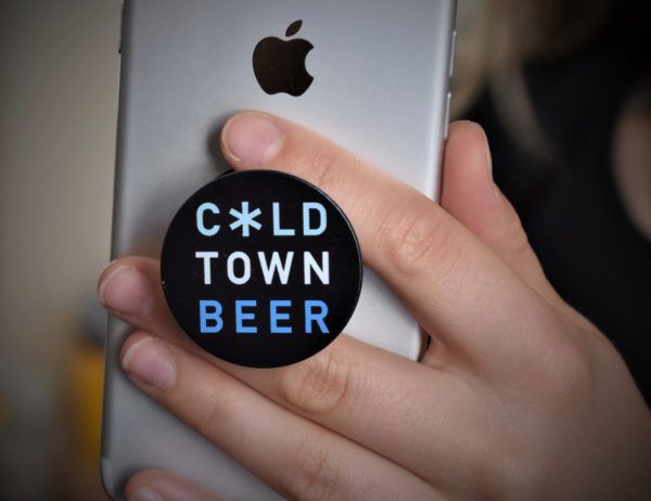 Cold Town Beer Pop Socket