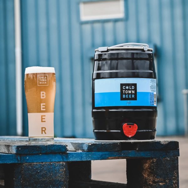 Cold Town Lager Mini Keg 5 Litre Party Beer