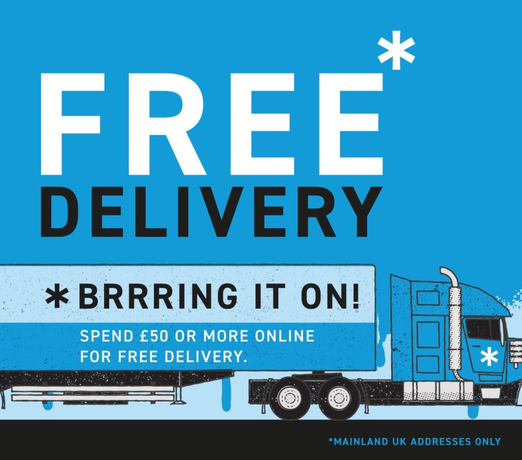 Free Delivery Over £50