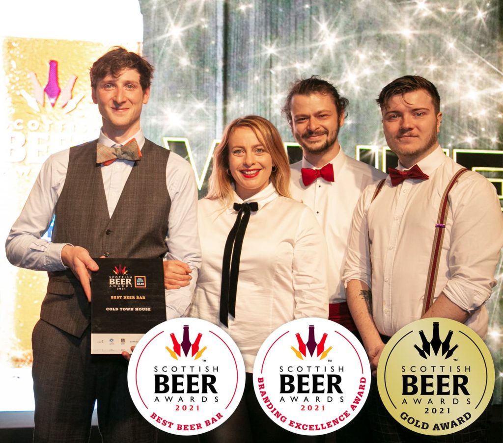 Cold Town Beer Scottish Beer Award Winners 2021