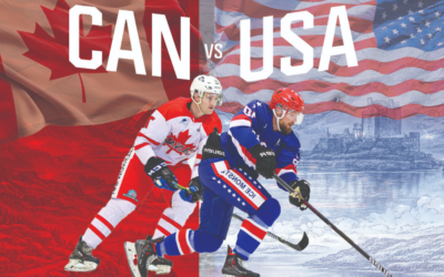 Cold Town Beer Sponsors USA v Canada at Murrayfield Ice Rink